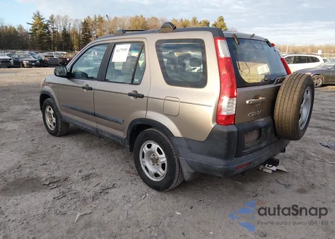 2005 Honda Cr-V Lx z USA, uszkodzony, nr VIN SHSRD68595U303942